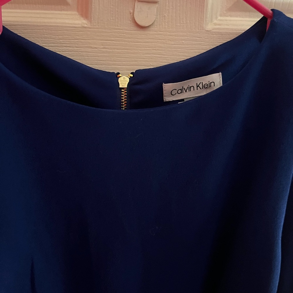 Calvin Klein Royal Blue Dress